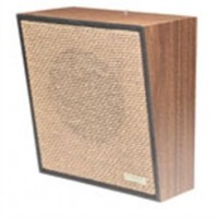 Valcom Bi-Directional Corridor One-Way Light Brown Open-Weave Grille